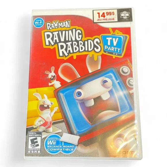 Rayman Raving Rabbids: TV Party (Nintendo Wii) — Complete Pre-Owned Game - Picture 4 of 5